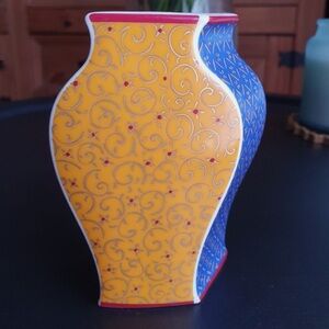 Rosenthal 1980s Kusumam postmodern candlestick holder